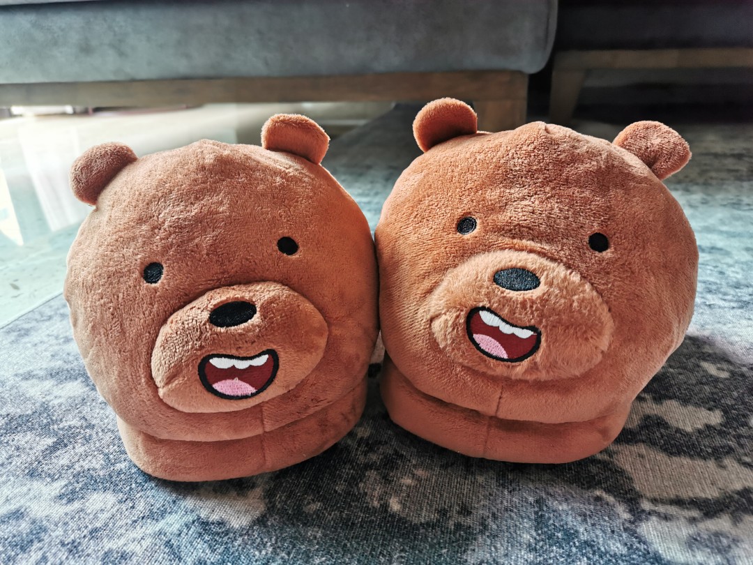 We bare bears slippers top