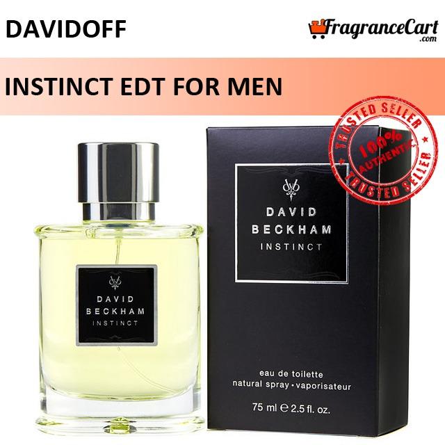 David Beckham Instinct EDT for Men 75ml Eau de Toilette Brand