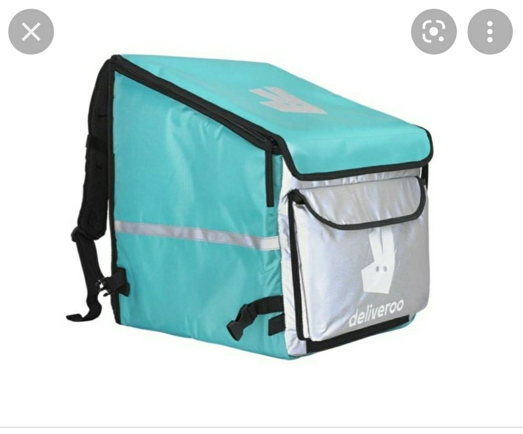 Deliveroo big bag, Motorcycles, Motorcycle Accessories on Carousell
