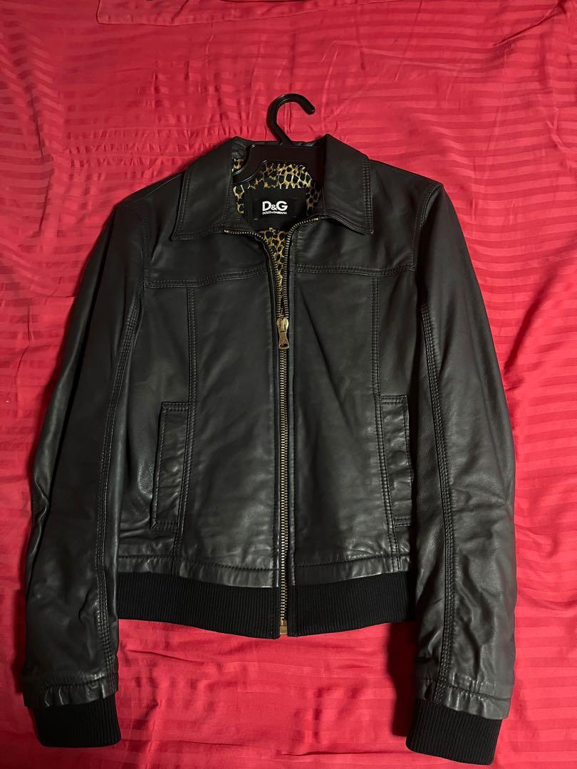 D and discount g jacket leather