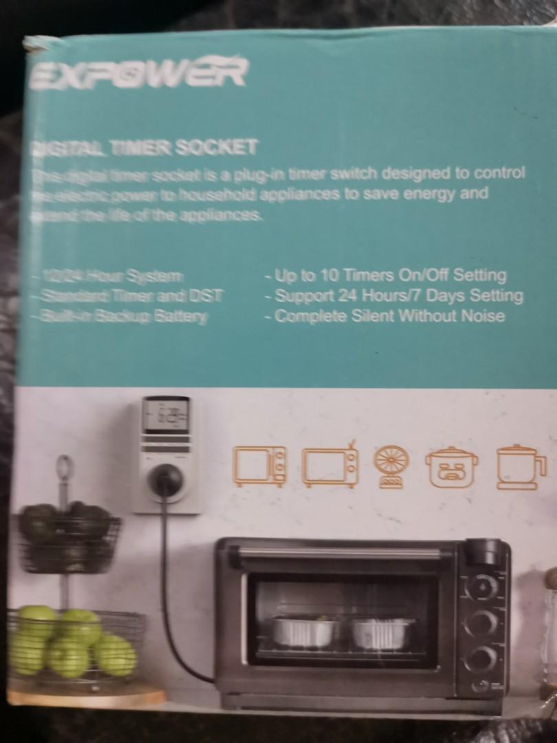 Digital timer socket (Category: Electrical, Adaptors & Sockets) located in Singapore. Submitted by cheapsale1 (Listing ID 1131046537, Image 2). Description: Brand new in box from amazon UK. No exchange /refund. Not dealing with fussies. Self collection at Choa Chu Kang Ave 4. (Near Concord Primary school area) Delivery option available at $5 to residential address in sg only. Full payment needed before delivery. Keen pm me. Thx.