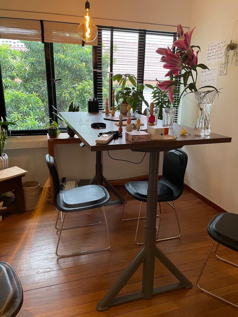 Dining Table; Standing Desk., Furniture & Home Living, Furniture, Tables & Sets on Carousell