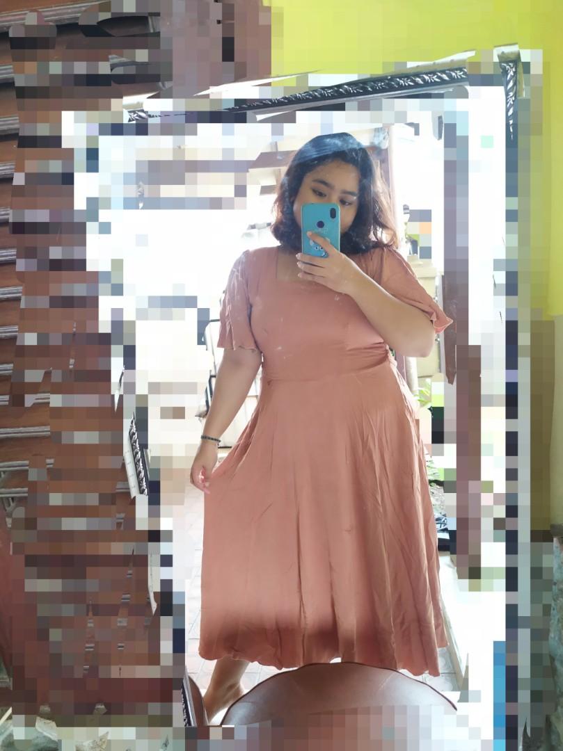 Dress Laluna Salmon (Indiand.Co) Size M 