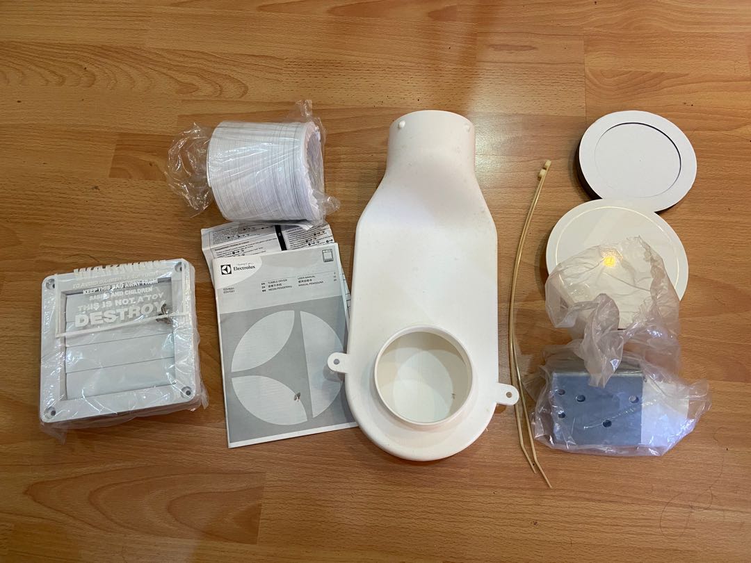 Electrolux Dryer Venting Kit, TV & Home Appliances, Washing Machines and Dryers on Carousell