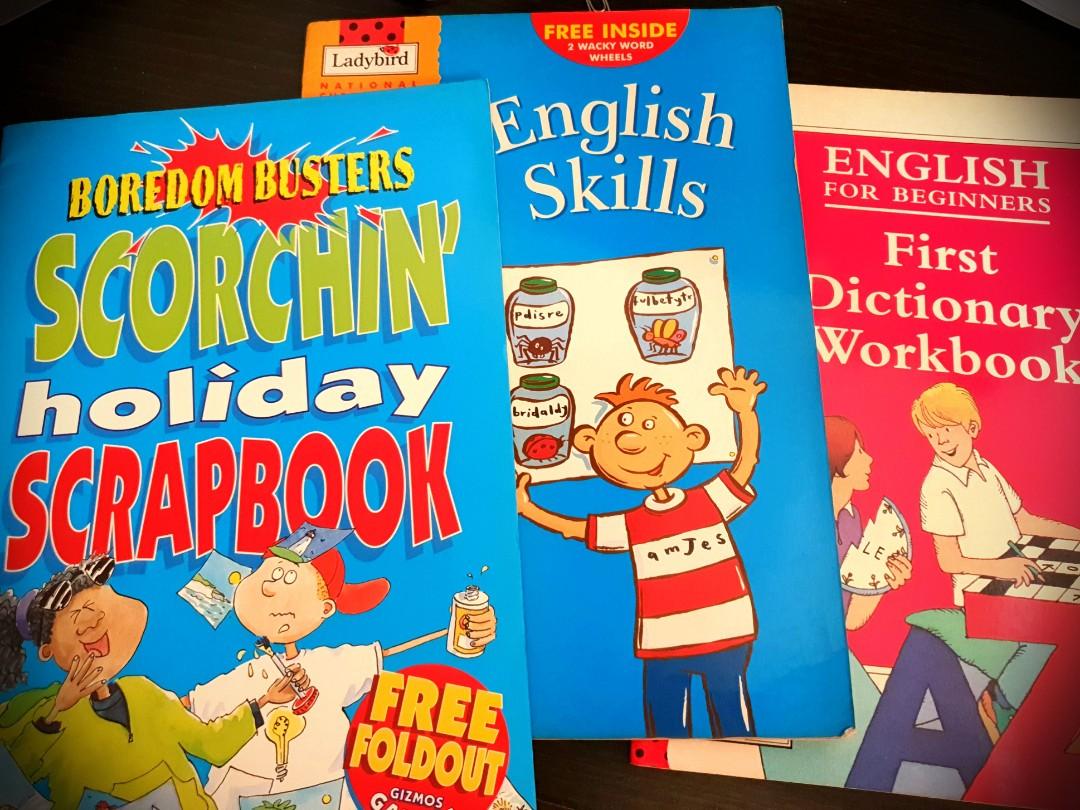 English Scrapbook, First Dictionary & English skills, Hobbies & Toys, Books & Magazines