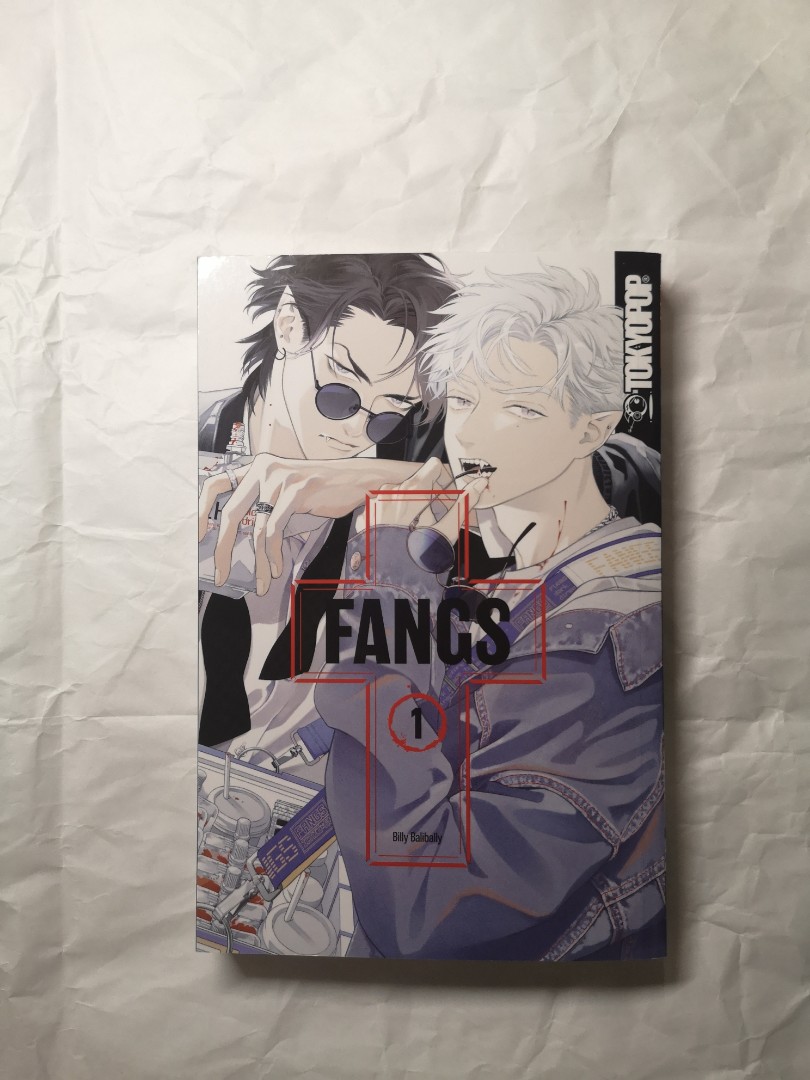 Fangs Manga Volume 1 Billy Balibally BL MANGA, Hobbies & Toys, Books