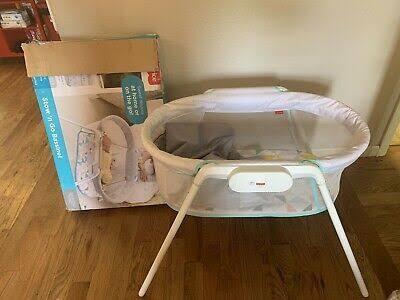 Fisher Price Stow n Go Bassinet Babies Kids Baby Nursery