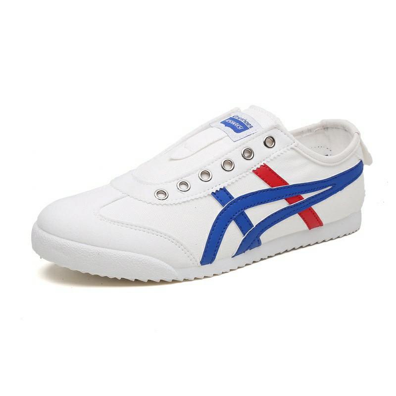 Flat Sneakers Red Blue Gold Women s Fashion Footwear Sneakers