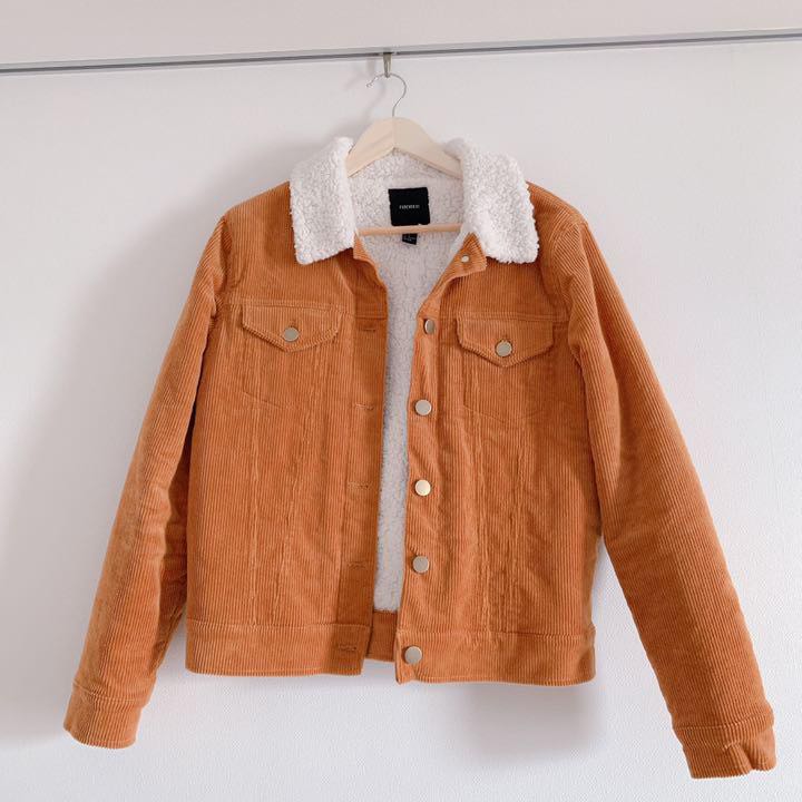 Forever 21 Mustard Sherpa Jacket, Women 