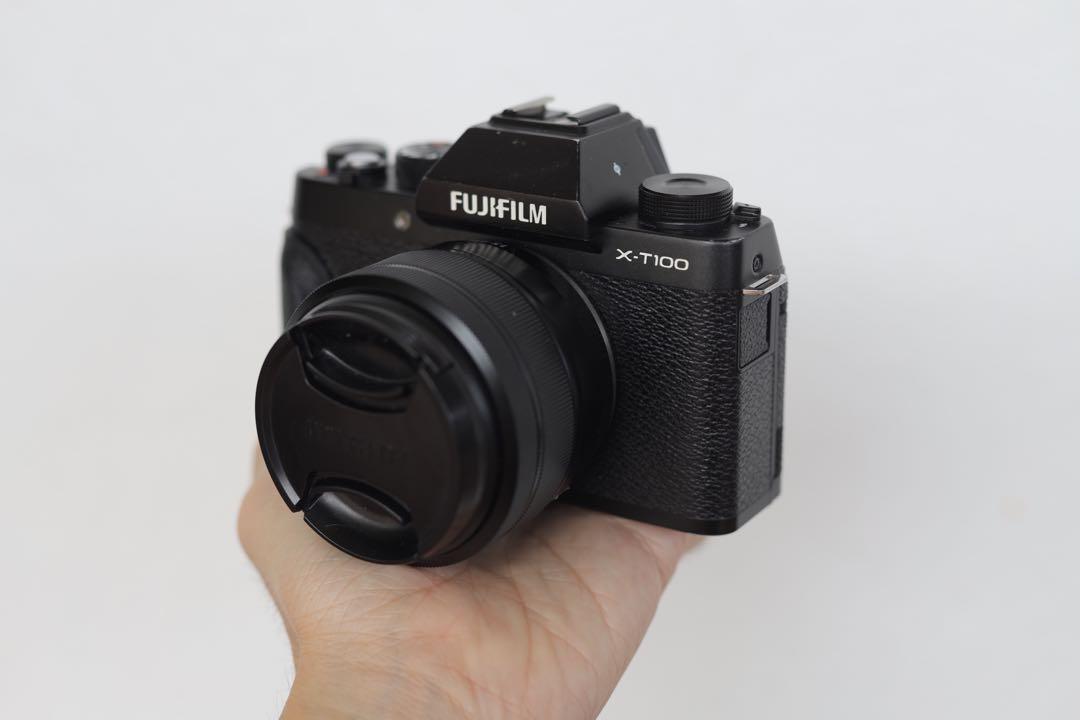 Fujifilm XT100 with kit lens, Photography, Lens & Kits on Carousell