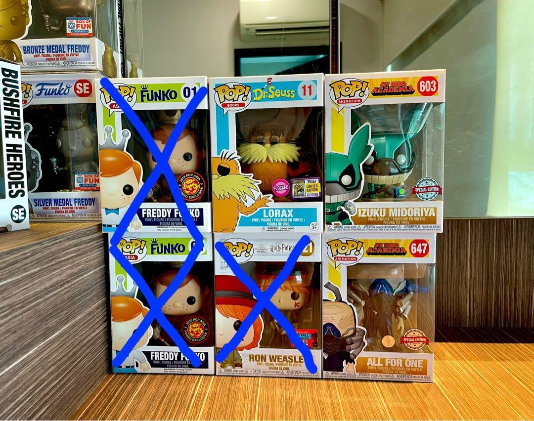 FUNKO POP RARE EXCLUSIVES | FREDDY 