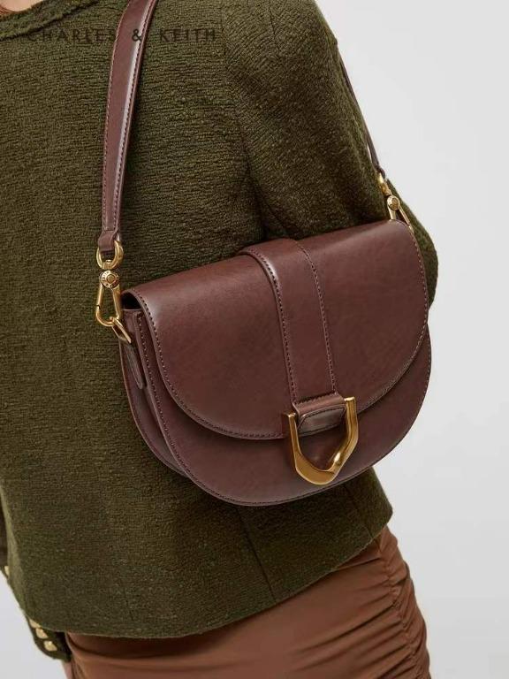 Gabine Crossbody Chocolate Brown Crossbody Bag Keith Dark Brown