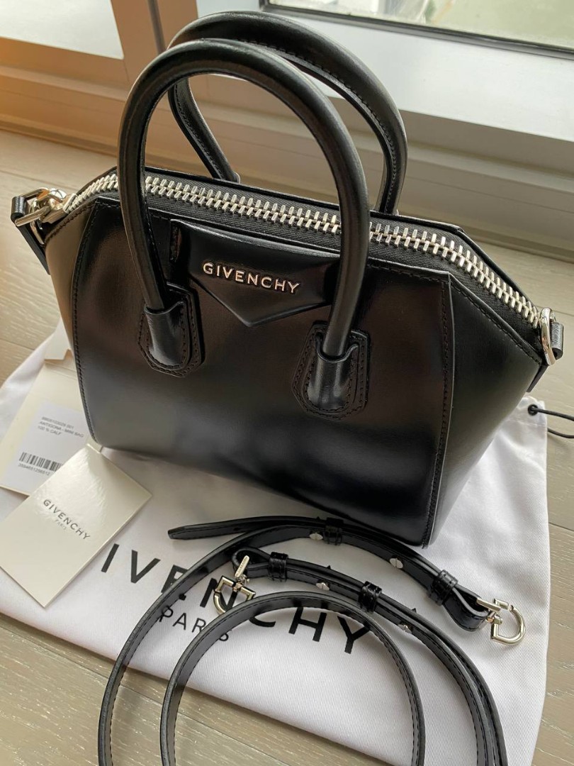 givenchy mini antigona smooth leather