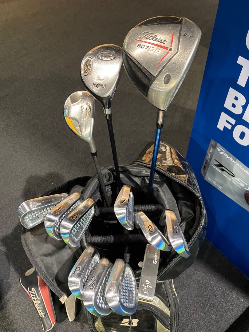 Golf set and bag, Sports Equipment, Sports & Games, Golf on Carousell