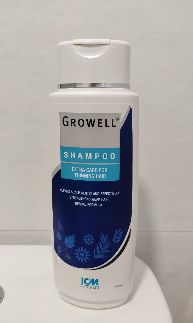 500ml Growell Shampoo, Beauty & Personal Care, Hair on Carousell