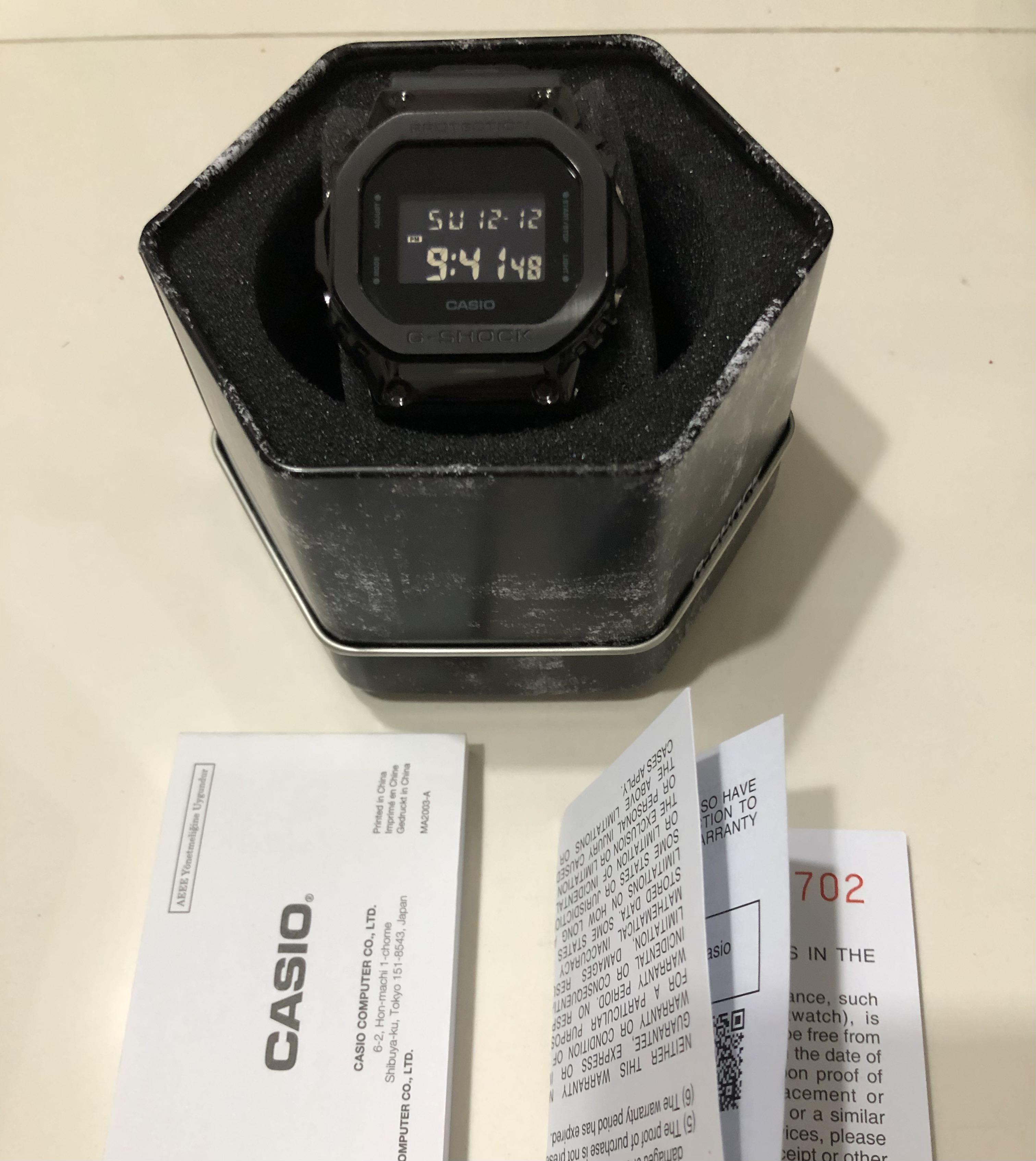 Gshock 5600 GM5600B1 GM 5600B GM 5600B1 Casio