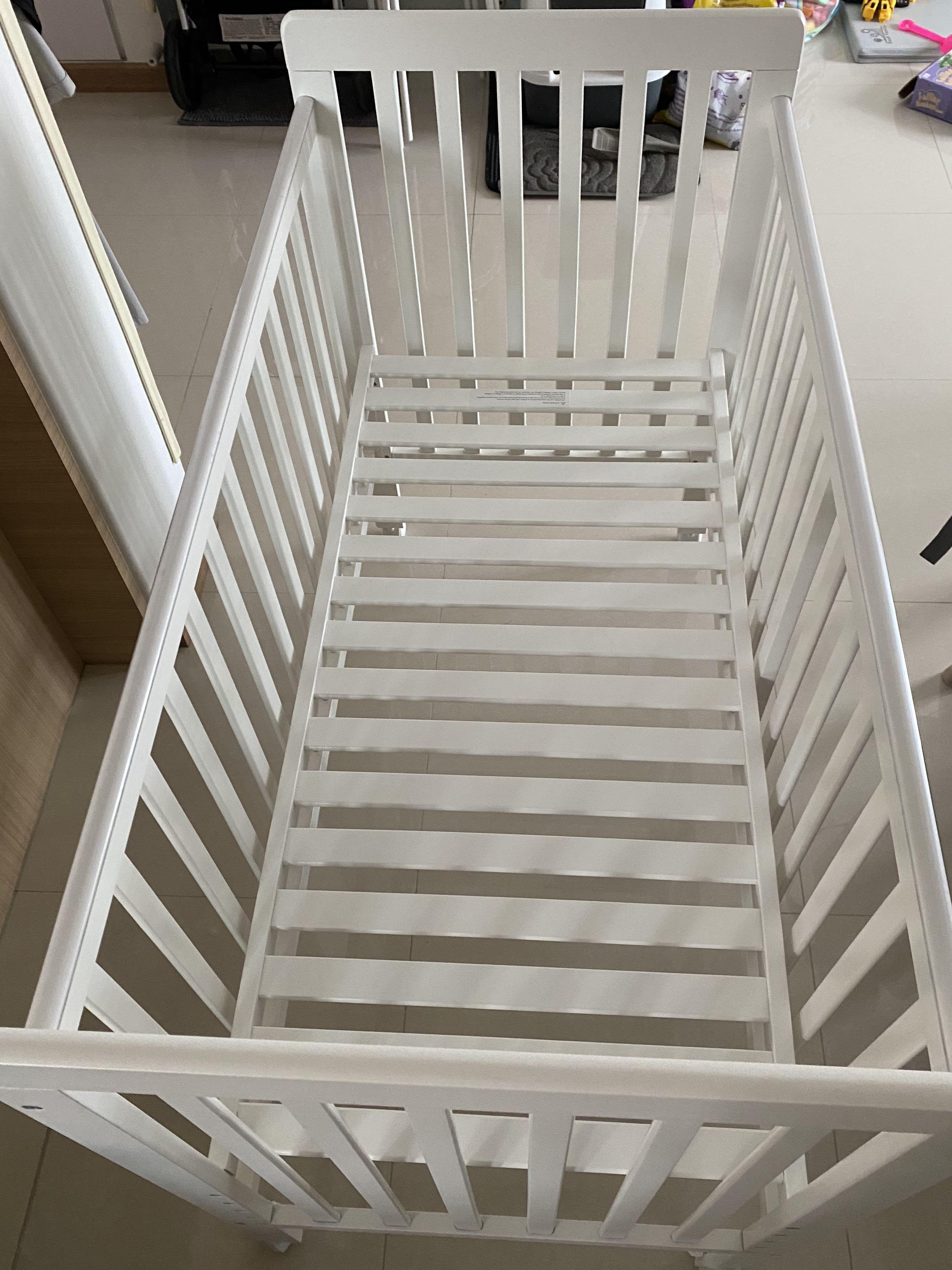 Happy Wonder 5in1 Baby Cot CoSleeper with FIXED SIDE MECHANISM