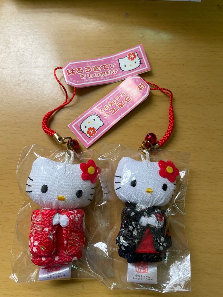 Hello Kitty Couple Keychains, Hobbies & Toys, Memorabilia ...