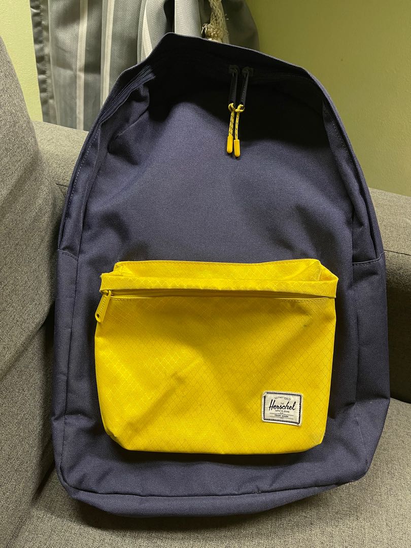 Herschel Backpack Blue \u0026 Yellow, Men's 
