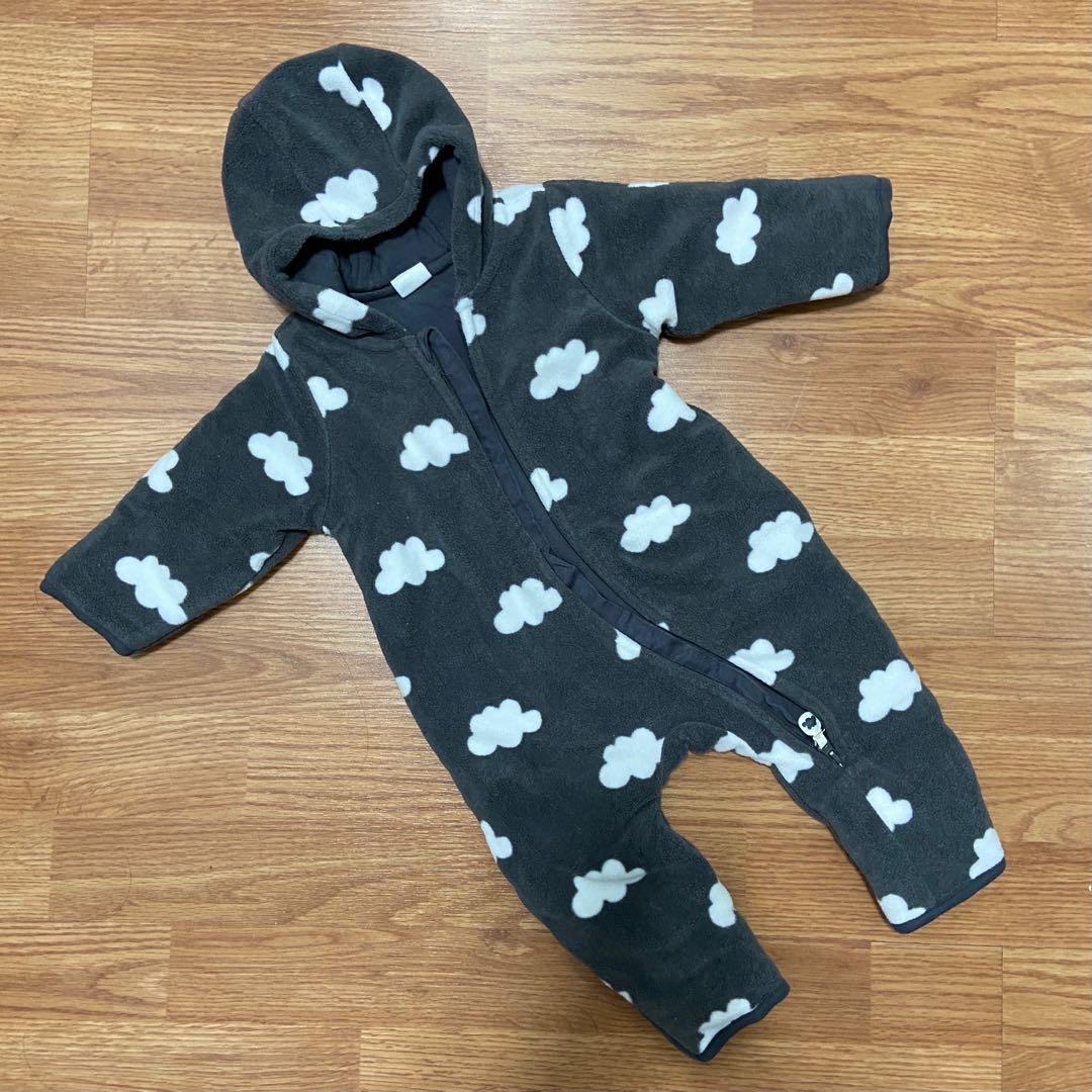 Padded sales baby sleepsuit