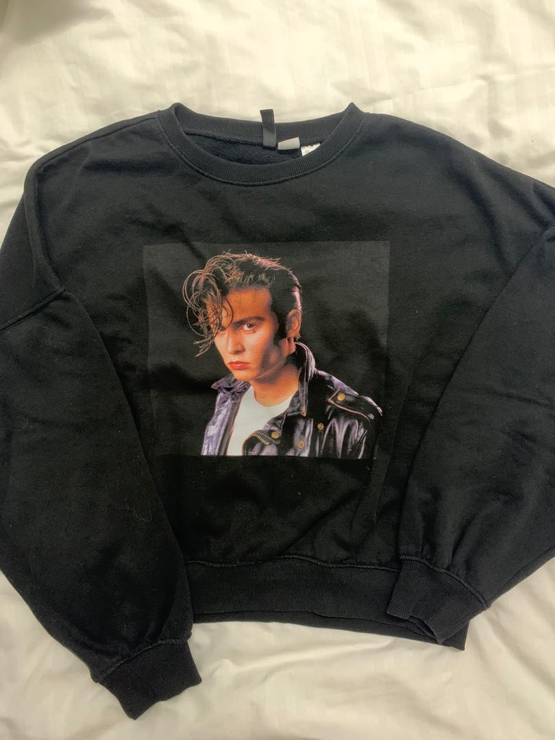 Johnny depp hoodie 2025 h&m