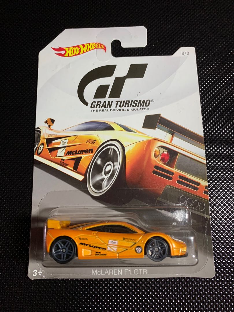 Hot wheels mclaren f1 gtr top gran turismo
