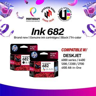 HP 682 Black & Tri-color Ink Cartridge Set/Per Piece | Original & Brand new