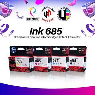 HP 685 Original Ink Cartridge Black/Cyan/Magenta/Yellow | Set/Per Piece 685
