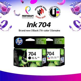 HP 704 Black & Tri-color Ink Cartridge Set/Per Piece | Original & Brand new