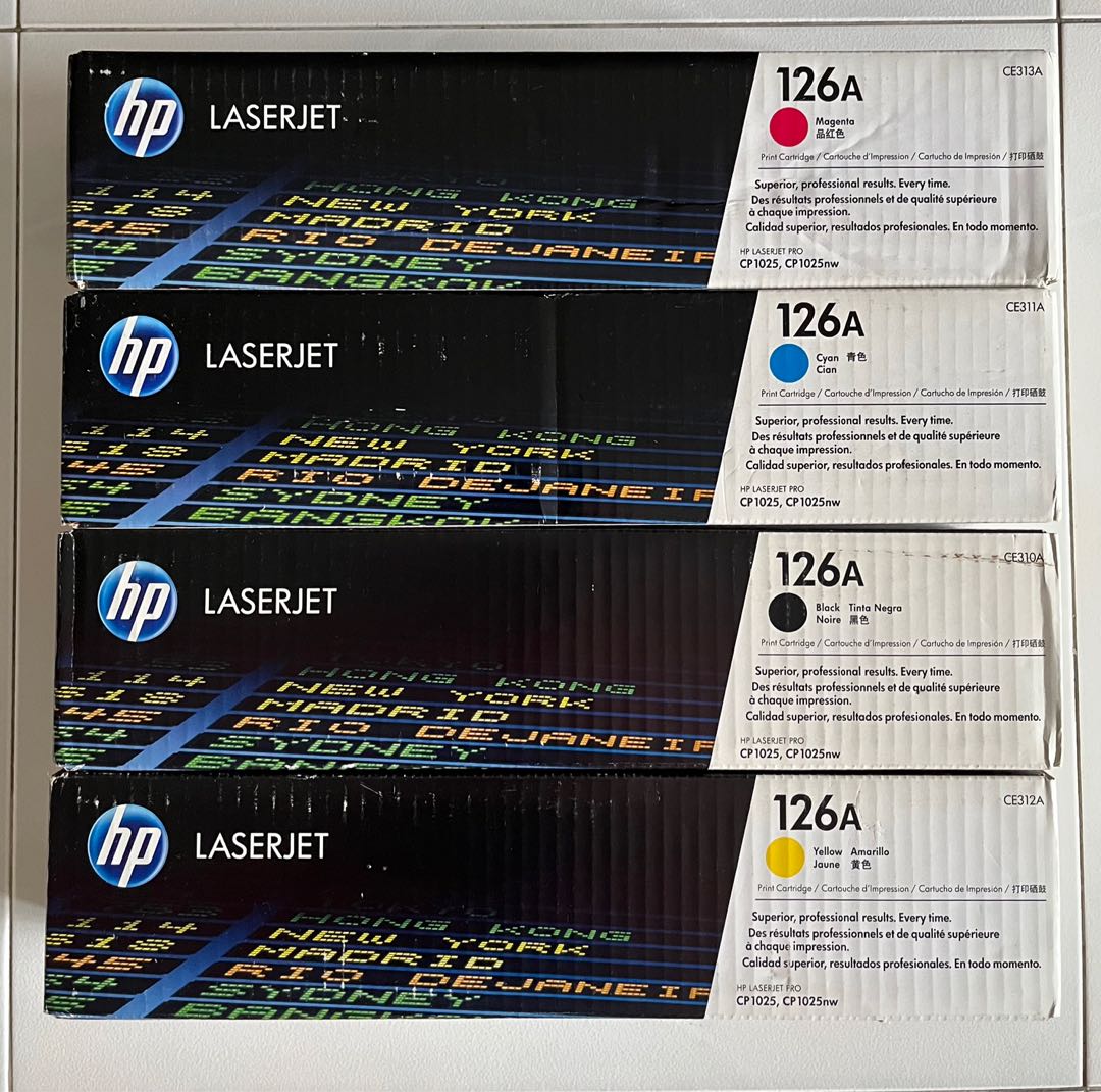Hp Ink 126 HP LaserJet 126A Cartridge, Computers & Tech, Printers, Scanners ...