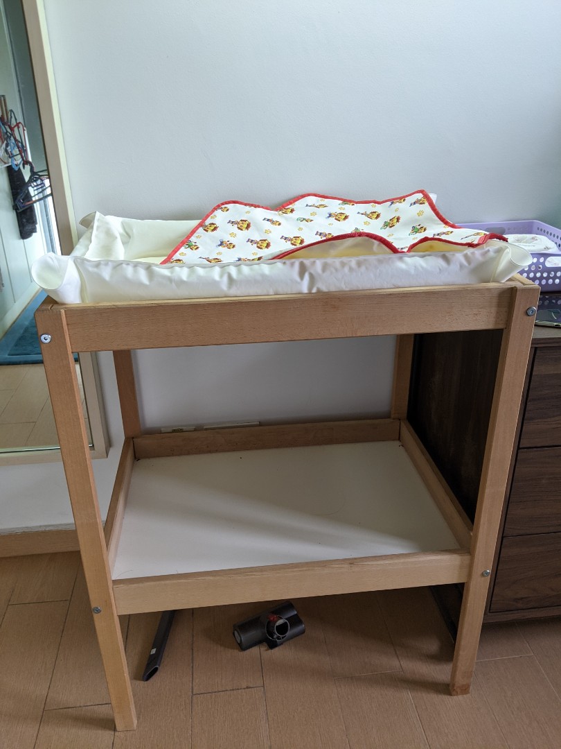 over cot changing table ikea