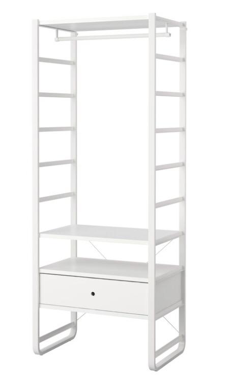 IKEA ELVARLI self wardrobe shelves + drawers), Furniture & Home Living, Furniture, Shelves, Cabinets & Racks on Carousell