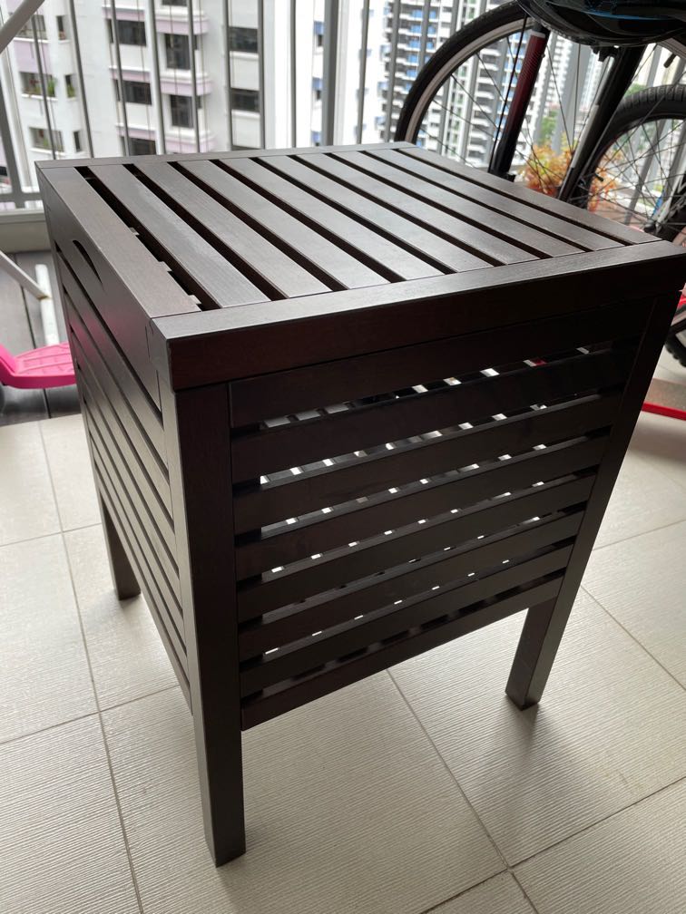Ikea molger storage stool deals