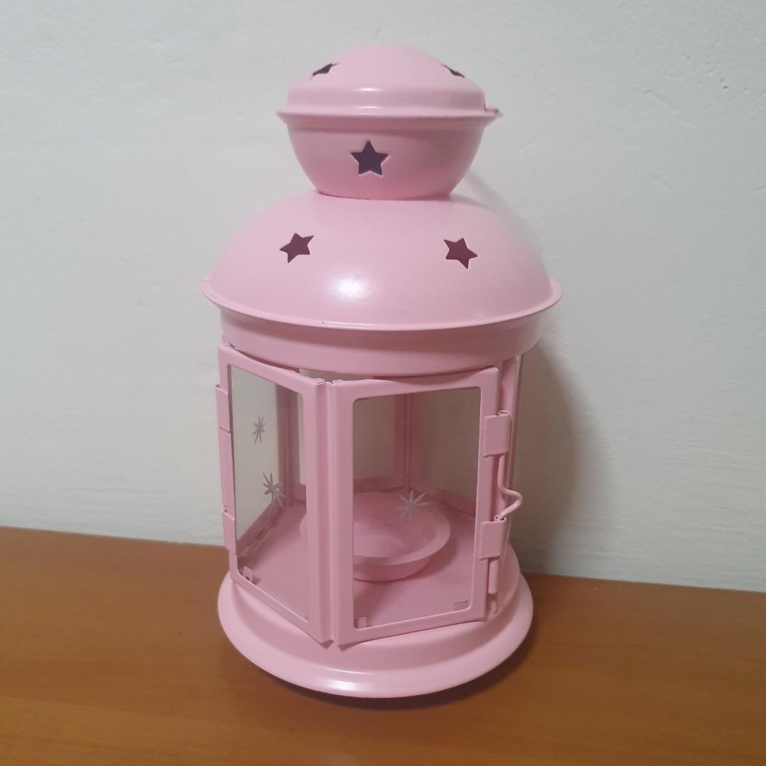 IKEA Pink Candle Holder, Furniture &amp; Home Living, Home Decor, Other ...
