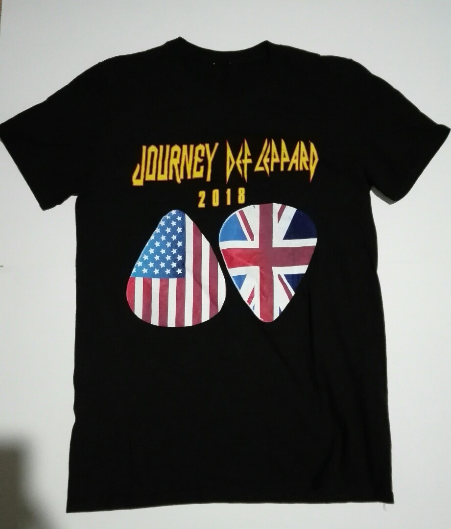 Journey x Def Leppard Tour Shirt, Men's Fashion, Tops & Sets, Tshirts ...