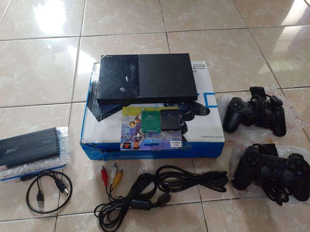 Jual PS2 Slim Matrix Video Game Konsol di Carousell