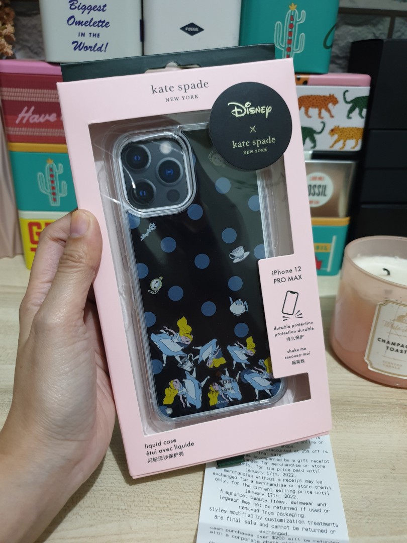 Kate spade alice in wonderland iphone 12 promax case, Mobile Phones &  Gadgets, Mobile & Gadget Accessories, Cases & Sleeves on Carousell