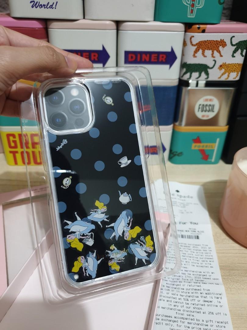 Kate spade alice in wonderland iphone 12 promax case, Mobile Phones &  Gadgets, Mobile & Gadget Accessories, Cases & Sleeves on Carousell