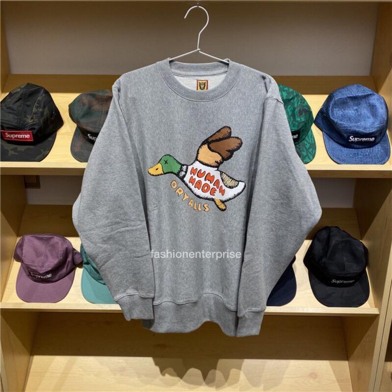 Kaws x Human Made Sweatshirt Men s Fashion Tops Sets Tshirts