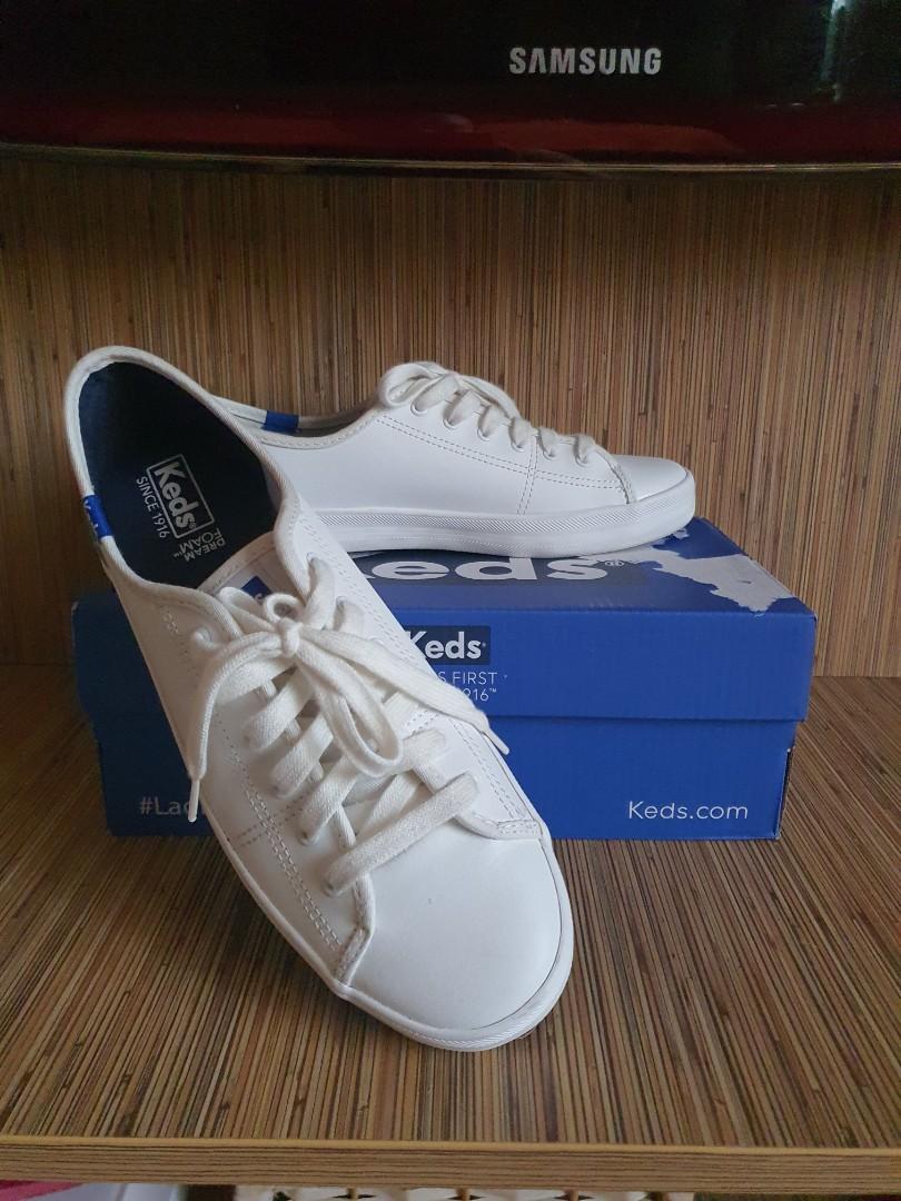 KEDS Lifestyle Kickstart Women Leather Sneakers FIT UK7 Women s