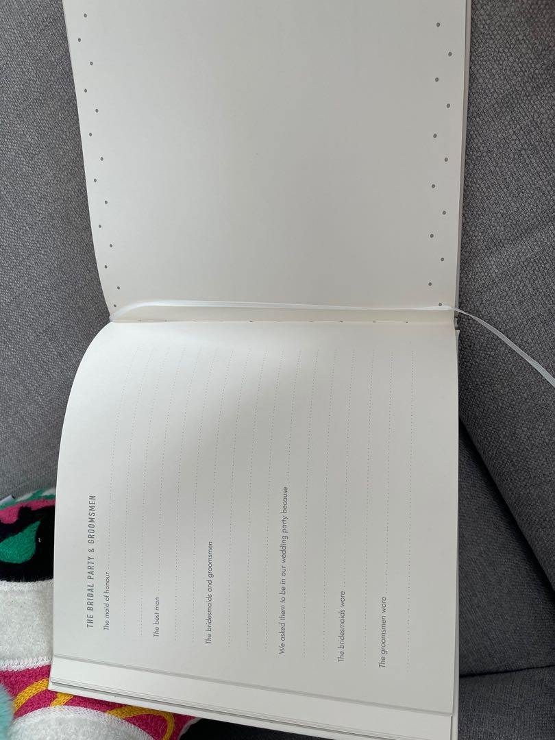 Kikki K wedding story book, Hobbies & Toys, Stationery & Craft