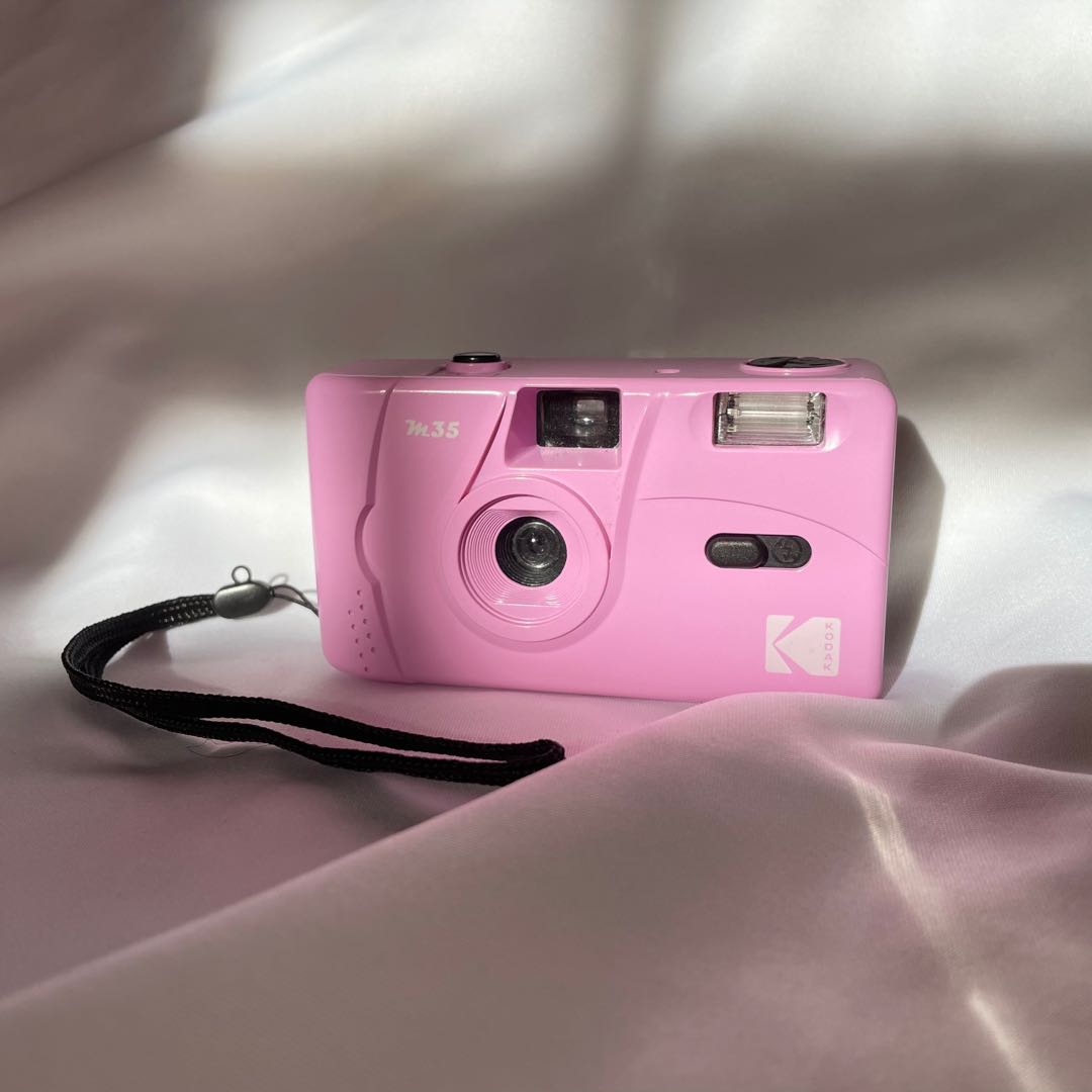 pink kodak camera film