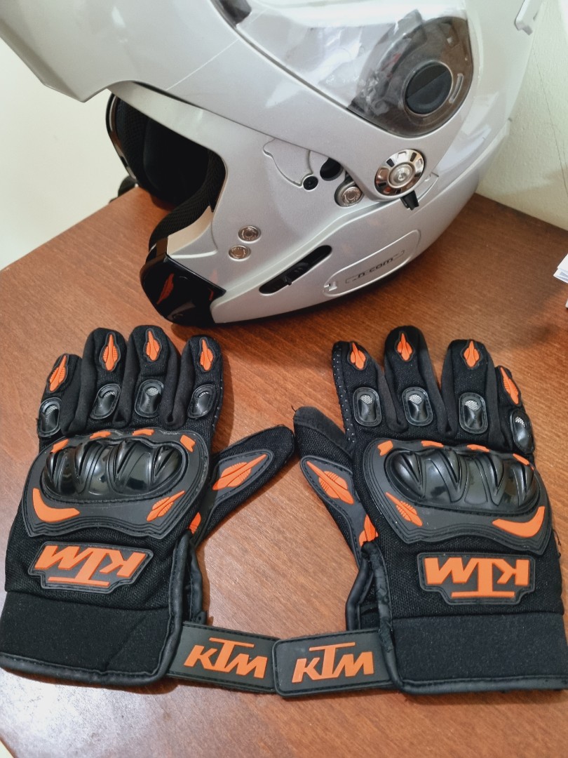 Ktm online leather gloves