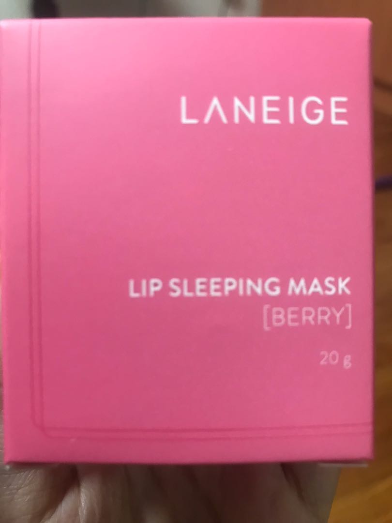 Laneige Lip Sleeping Mask [berry] Expired date 12/2023, Beauty