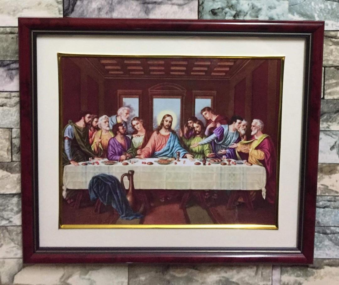LAST SUPPER FRAME, Furniture & Home Living, Home Decor, Frames