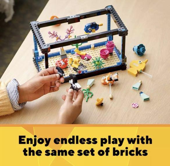 Lego 31122 Creator 3in1 Fish Tank, Hobbies & Toys, Toys & Games on
