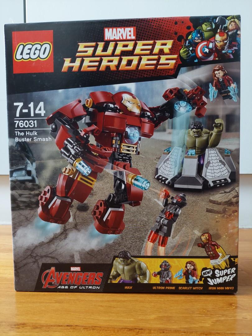 Lego 76031 The Hulk Buster Smash Marvel Age of Ultron, Hobbies & Toys ...