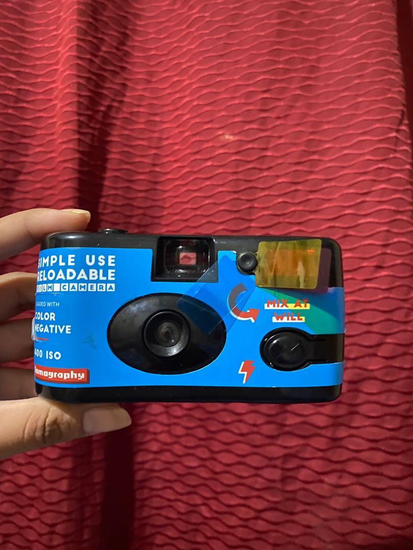 Lomography simple use reloadable camera (Category: Cameras) located in Cebu City. Submitted by iwayubec08 (Listing ID 1131202822, Image 1). Description: Good for beginners Can be reloaded with any 35mm film! In good working condition Price can be negotiable Original price: ₱1,499 Only used once battery is still well functioning no film roll included RFS: I got another film camera :D Buyer must shoulder the delivery fee .