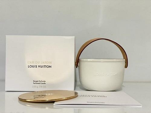 LOUIS VUITTON L'AIR DU JARDIN SCENTED CANDLE DESIGNER LUXURY 220g