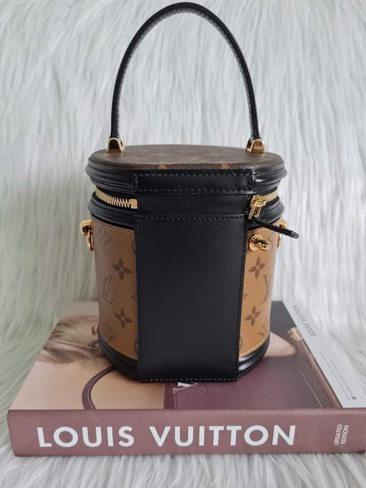 Louis Vuitton Reverse Cannes (Category: Luxury Bags & Wallets) located in Manila. Submitted by bagislifeshop (Listing ID 1131233691, Image 3). Description: ▪️Louis Vuitton Reverse Cannes▪️ ☑️Available in Bacolod ✅💯% authentic ✅Material: monogram reverse canvas leather ✅Condition: 9/10 ✅Inclusion: dustbag, booklet, long strap and tag.